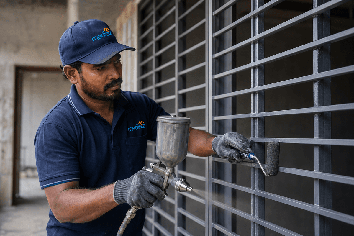 MS grill protective coating