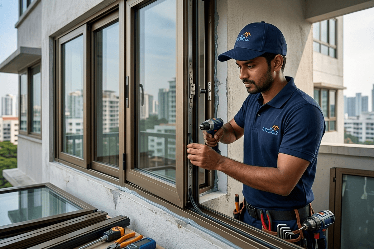 Aluminium openable window