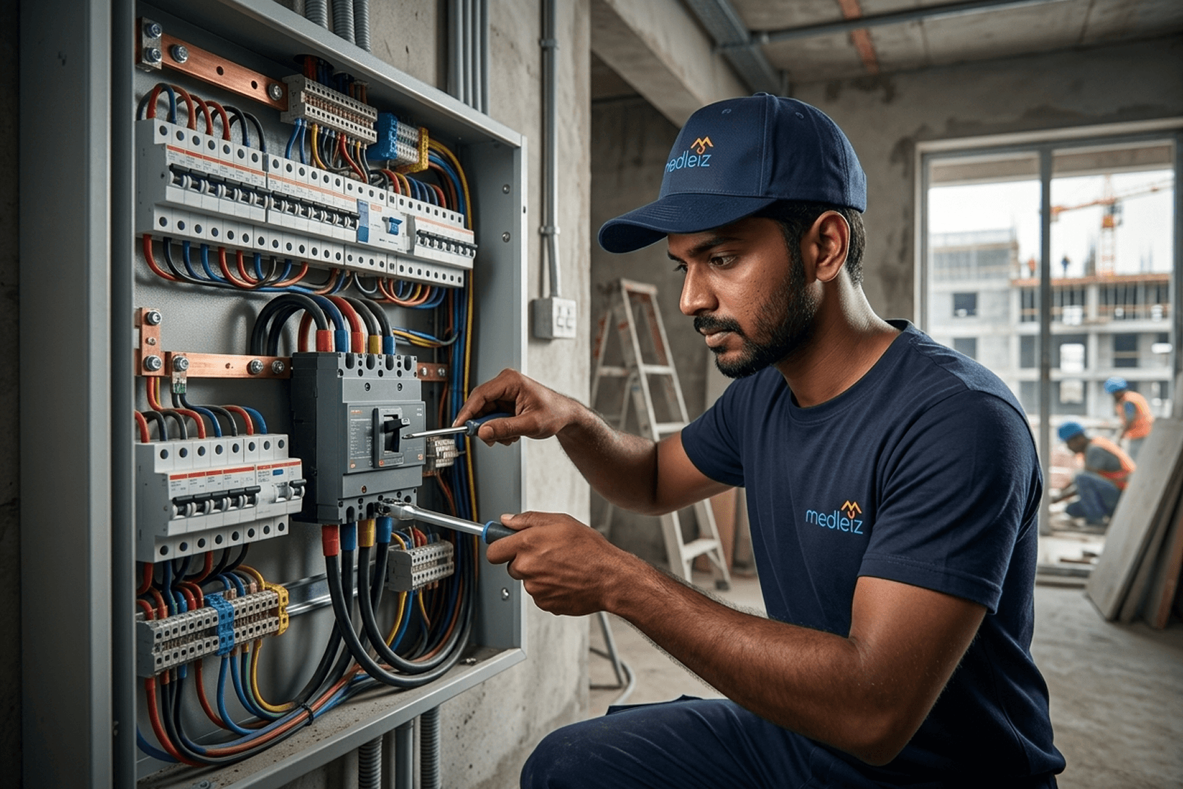 Main power permanent board work