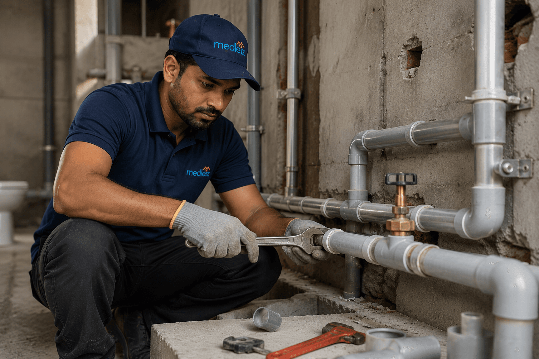 Plumbing works