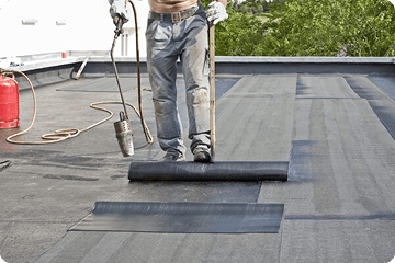 Terrace floor water proofing