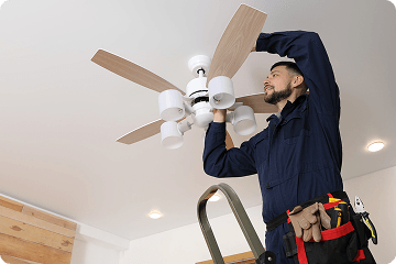 Additional lights fan work