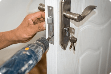 Door locks fixing work