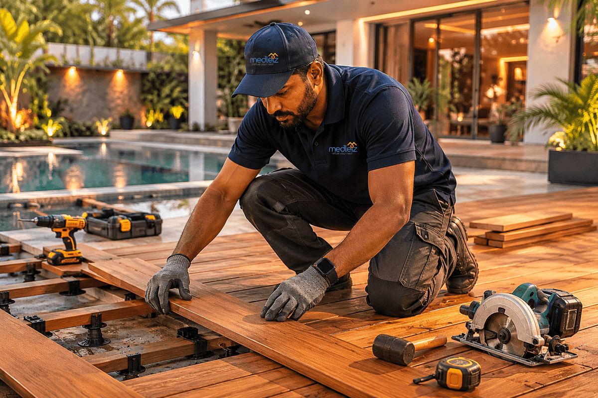 Thermowood decking