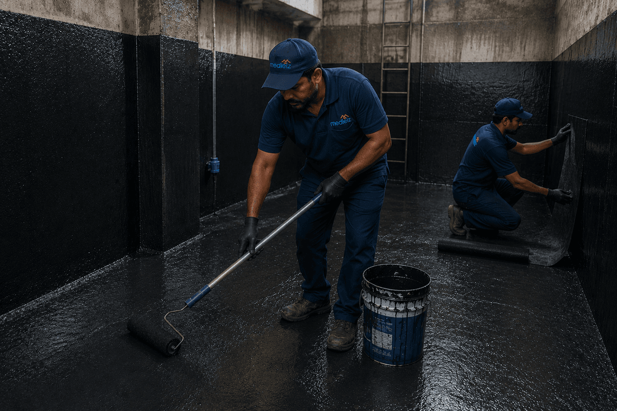UG sump waterproofing
